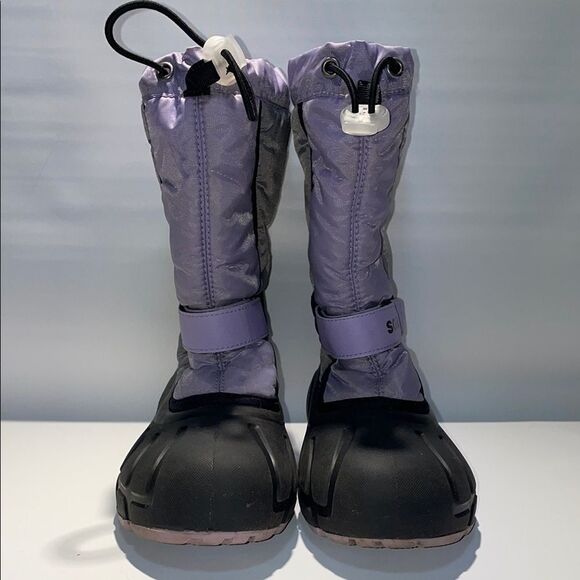 Sorel Women's Winter Boots - Purple and Black - Picture 1 of 6